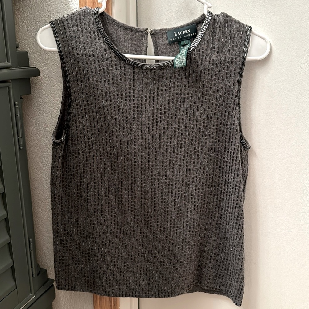 Ralph Lauren Blouse S merino wool and cashmire
